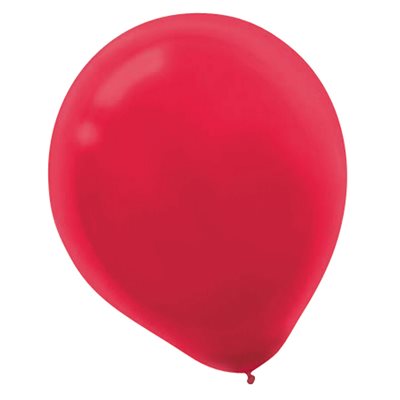 Apple red latex balloons 12in 15pcs
