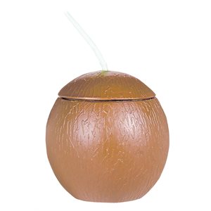 Coconut sippy cup with straw 18in