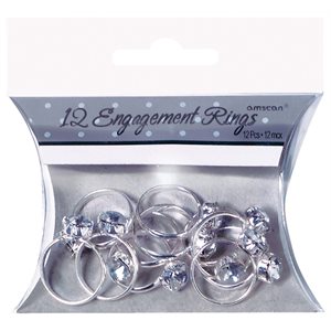 Engagement rings 12pcs