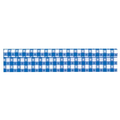 Blue picnic table cover roll 40inx100ft