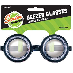 Geezer fun glasses