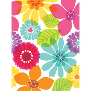 Day In Paradise plastic table cover