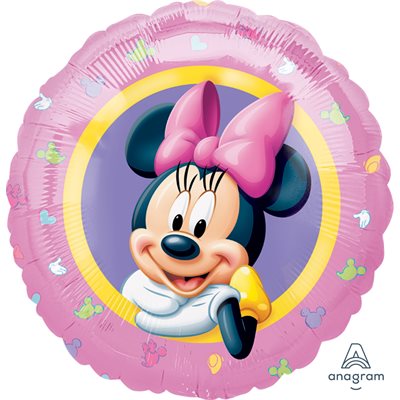 Ballon métallique std portrait Minnie Mouse