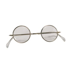 Adult round santa claus glasses