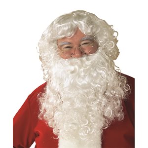 Adult santa beard & wig
