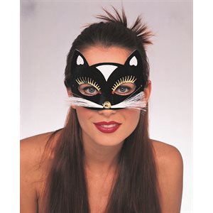 Black cat eye mask