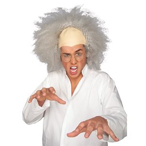 Adult mad scientist wig