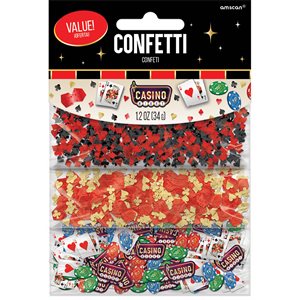 Casino night confetti 1.2oz