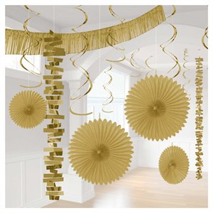 Gold decorating kit 18pcs