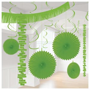 Kiwi green decorating kit 18pcs