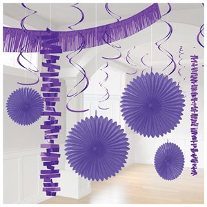 Purple decorating kit 18pcs