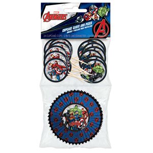 Avengers Powers Unite cupcake kit for 24 cupcakes