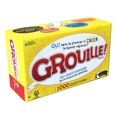 "Grouille!" series 1 questionnaire game 