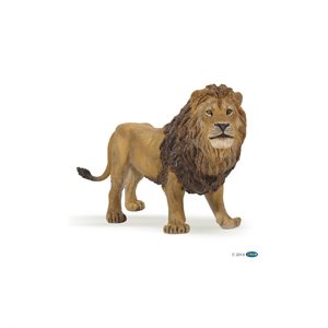 Figurine de lion 14.50x4.70x8.20cm Papo