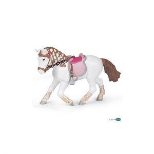 Figurine de poney marchant 13.50x5x8cm Papo