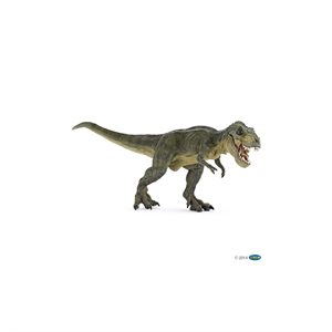 Figurine de tyrannosaure rex vert à la course 7x32x13.30cm Papo