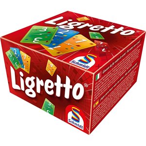 Schmidt red Ligretto card game