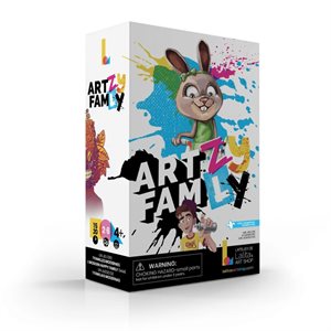 Artzy Famly bilingual card game