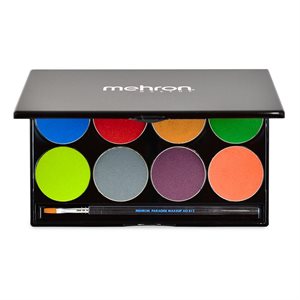 8 color palette tropical Paradise makeup