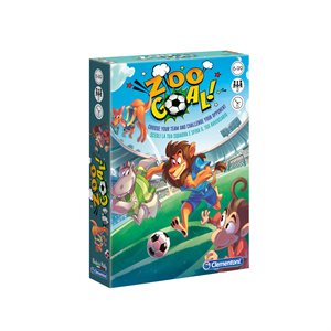 Clementoni Zoo Goal bilingual board game