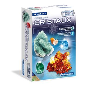 Clementoni create cristals french game & science