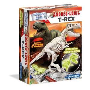 Clementoni T-rex "archéo-ludic" french game & science
