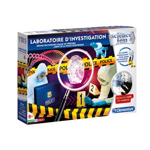 Clementoni Game & Science french investigation laboratory