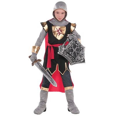 Children brave crusader costume Medium