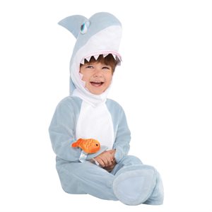 Baby shark attack costume 12-24 months