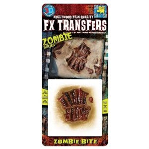 3D Tinsley Transfers zombie bite