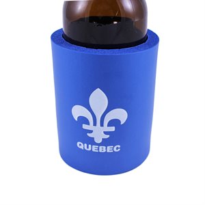 Quebec blue foam drink cooler 