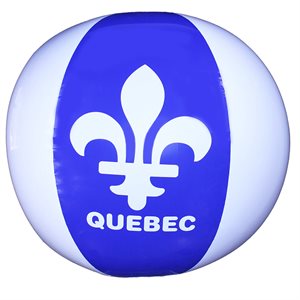 Giant Quebec beach ball 38in