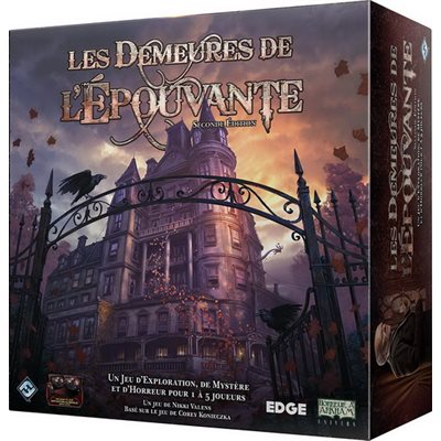 Jeu de société français Les Demeures de l'Épouvante 2ème édition