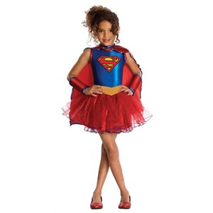 Costume avec tutu de Supergirl enfant Moyen