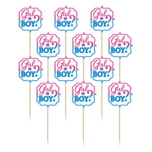 Girl or Boy party picks 2.5in 36pcs